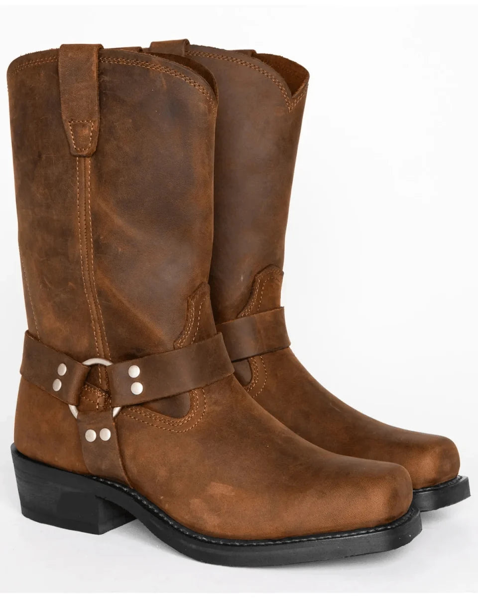 Harness Boots Slip-On Oil & Heat-Resistant Sole