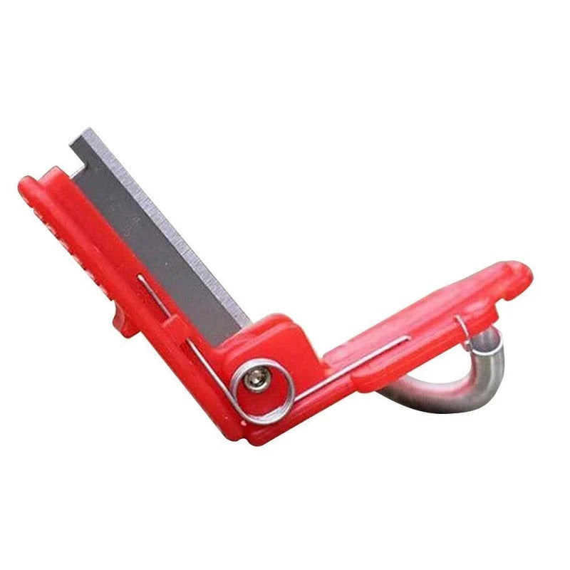 Harvesting Knife Thumb-Mounted Stainless Steel Set of 6
