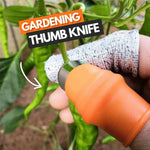 Harvesting Tool Curved Stainless Steel Silicone Finger Sleeve