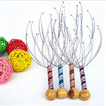 Head Massager Octopus-Style Flexible Prongs