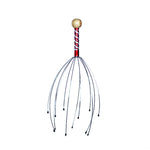 Head Massager Octopus-Style Flexible Prongs