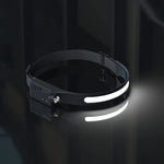 Headlamp 1200 Lumens Rechargeable Motion-Sensor