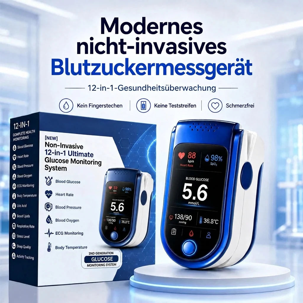 Health Monitor Non-Invasive Glucose Readings & History
