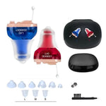 Hearing Aid Discreet In-Ear Rechargeable Clear Sound
