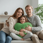 Heart-Shaped Pillow Faux Fur Machine-Washable