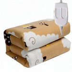 Heated Blanket Plush Fabric Adjustable Temperature Settings