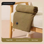 Heated Blanket USB-Powered Fleece 8 Heating Zones