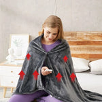 Heated Blanket USB-Powered Foldable Three Heat Levels
