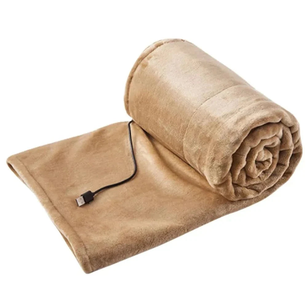 Heated Blanket USB-Powered Three Heat Settings