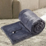 Heated Blanket USB-Powered Three Heat Settings Plush Fabric