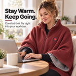 Heated Blanket Wearable Hands-Free Active Heating
