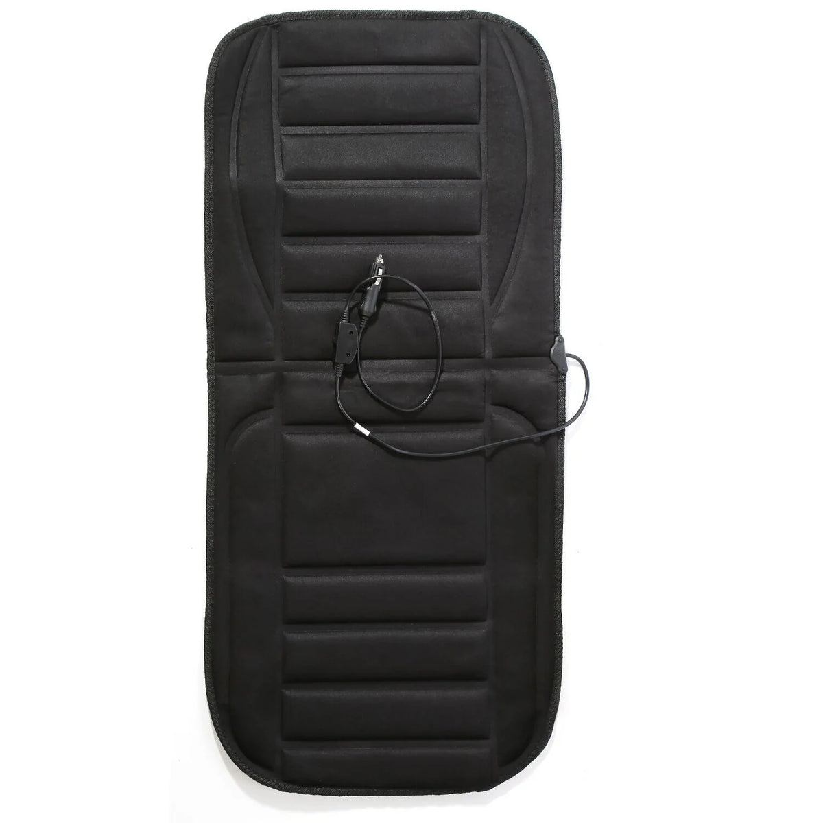 Heated Car Seat Cushion Seat & Back Fast Heating 12V Powered