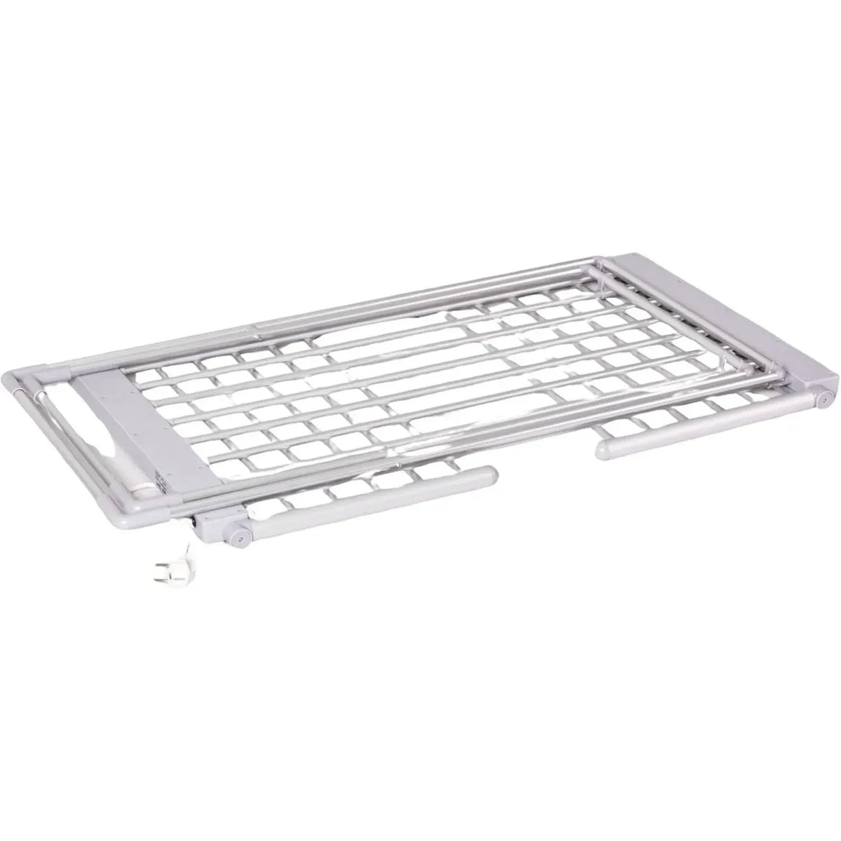 Heated Clothes Drying Rack Foldable Side Wings Aluminum Frame
