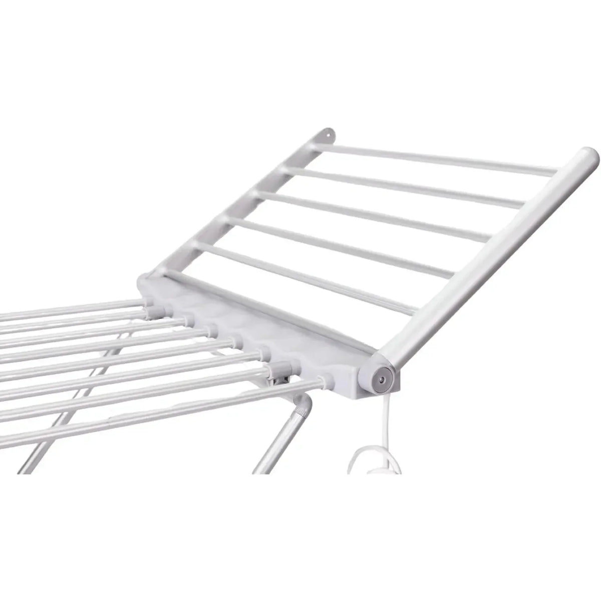 Heated Clothes Drying Rack Foldable Side Wings Aluminum Frame