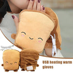 Heated Fingerless Gloves USB-Powered Acrylicitsiaq