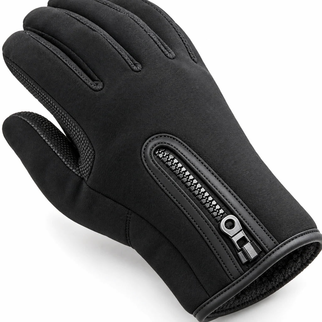 Heated Gloves Adjustable Heat Levels Touchscreen Fingertips Weather-Resistant