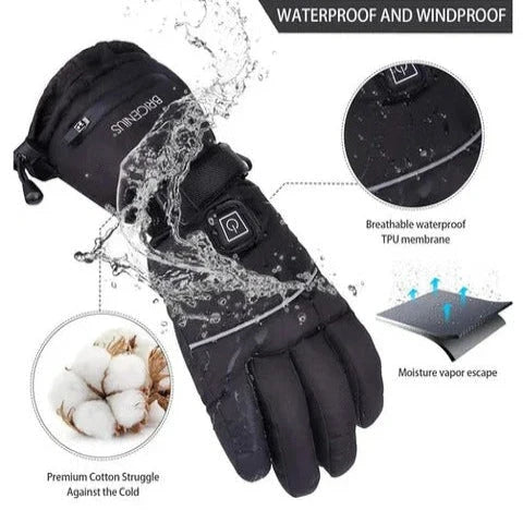 Heated Gloves Carbon Fiber Heating 8-Hour Battery