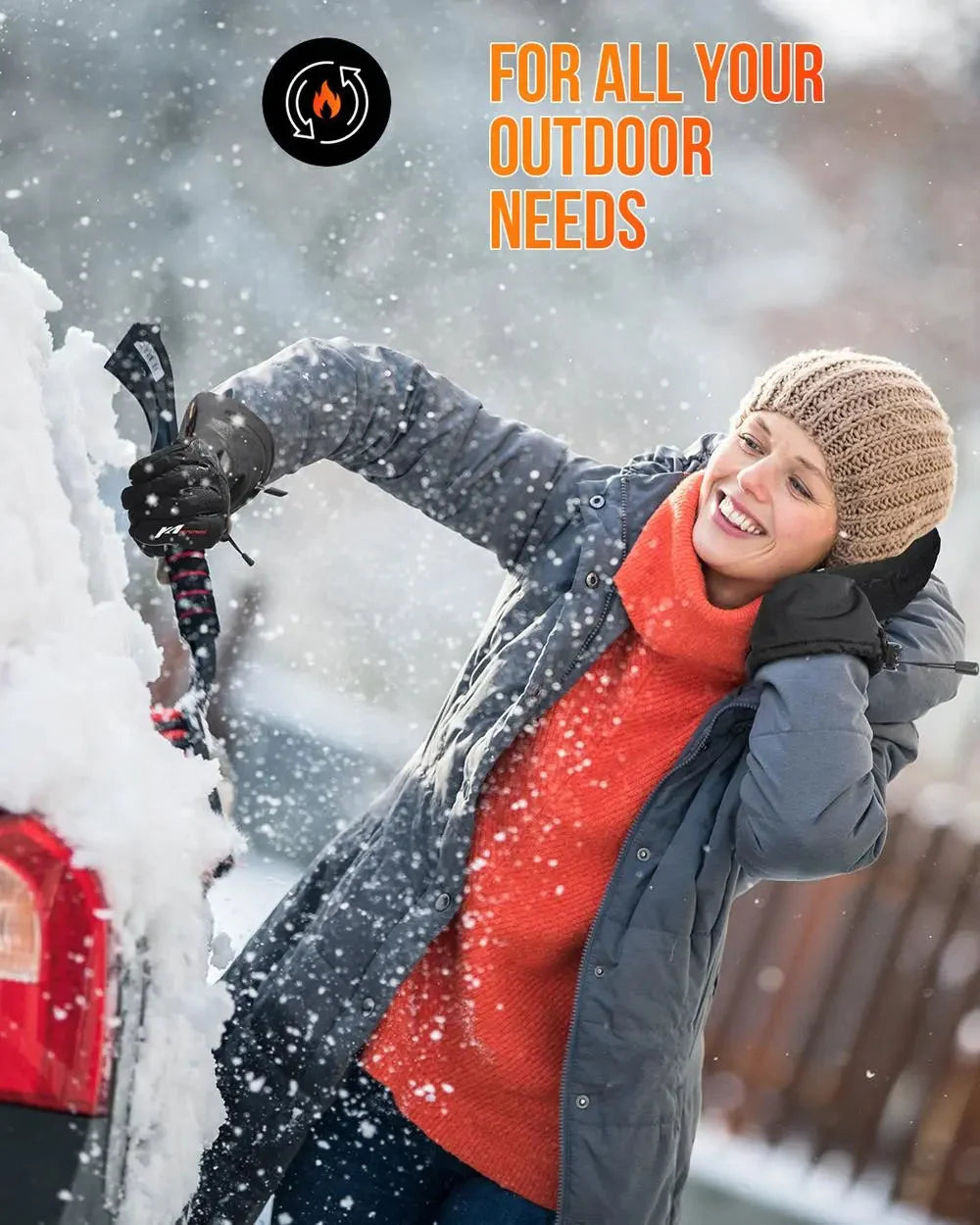 Heated Gloves Rechargeable Waterproof
