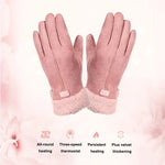Heated Gloves Three Settings Touchscreen-Compatible Rechargeable