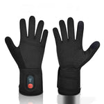 Heated Gloves Touchscreen Fingertips 3 Heat Levels Rechargeable