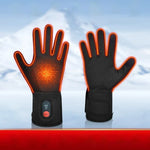Heated Gloves Touchscreen Fingertips 3 Heat Levels Rechargeable
