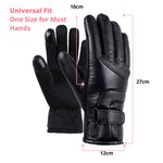 Heated Gloves USB Rechargeable Waterproof Touchscreen-Compatible