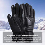 Heated Gloves USB Rechargeable Waterproof Touchscreen-Compatible