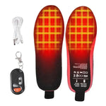 Heated Insoles Rechargeable Wireless Remote 3 Settings