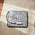 Heated Pet Mat Adjustable Temperature Waterproof Easy-Clean Surface