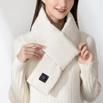 Heated Scarf USB-Powered Adjustable Heat Soft Cotton