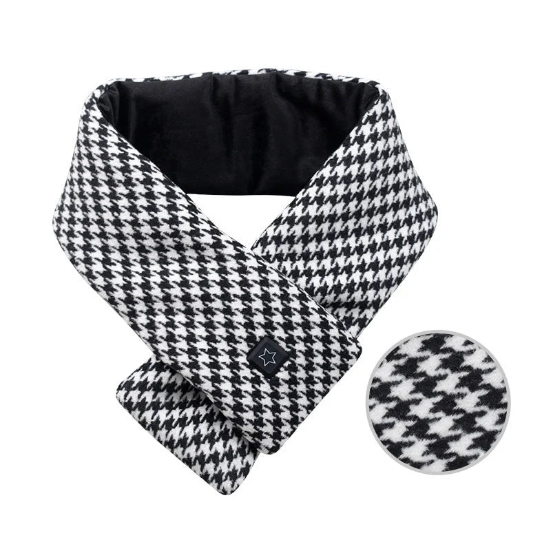 Heated Scarf USB-Powered Adjustable Heat Soft Cotton