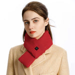 Heated Scarf USB-Powered Adjustable Heat Soft Cotton