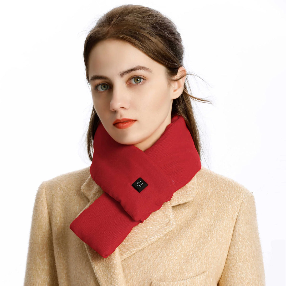 Heated Scarf USB-Powered Adjustable Heat Soft Cotton