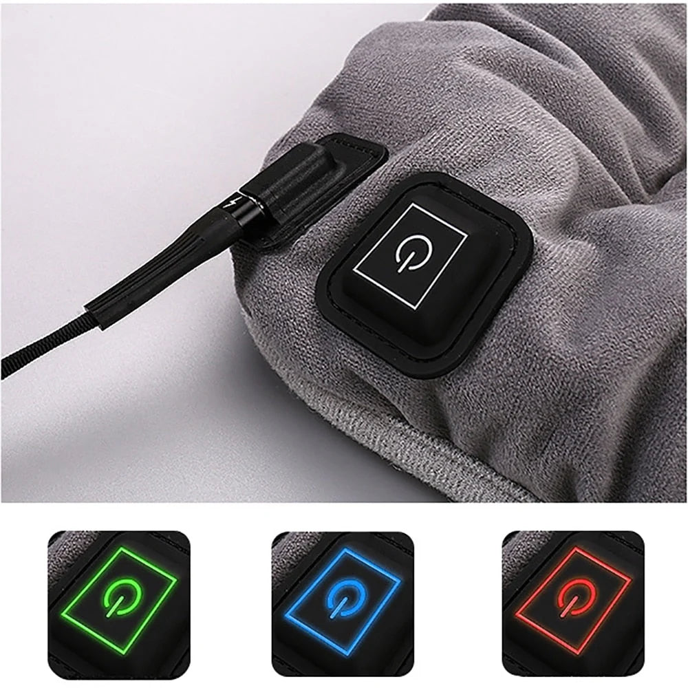 Heated Seat Cushion USB-Powered Three Heat Settings