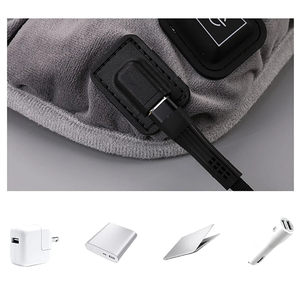 Heated Seat Cushion USB-Powered Three Heat Settings