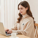Heated Shawl Blanket Eight-Zone Heating Cotton Blend