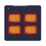 Heated Sleeping Pad USB-Powered Foldable Quilted Multi-Zone Heat