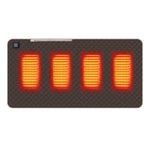 Heated Sleeping Pad USB-Powered Foldable Quilted Multi-Zone Heat