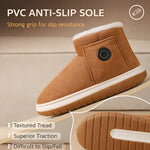 Heated Slippers 3 Heat Levels Anti-Slip Tread