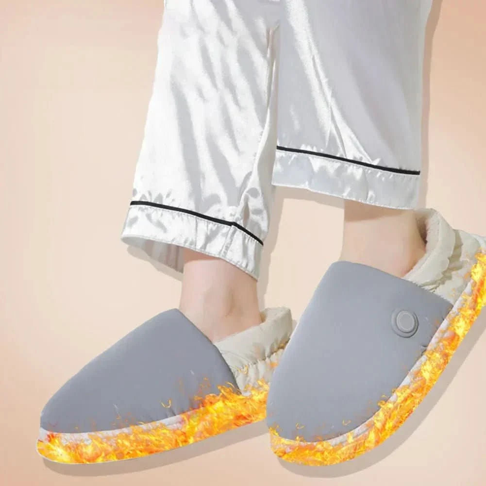 Heated Slippers Three Adjustable Heat Settings Insulated