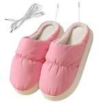 Heated Slippers Three Adjustable Heat Settings Insulated