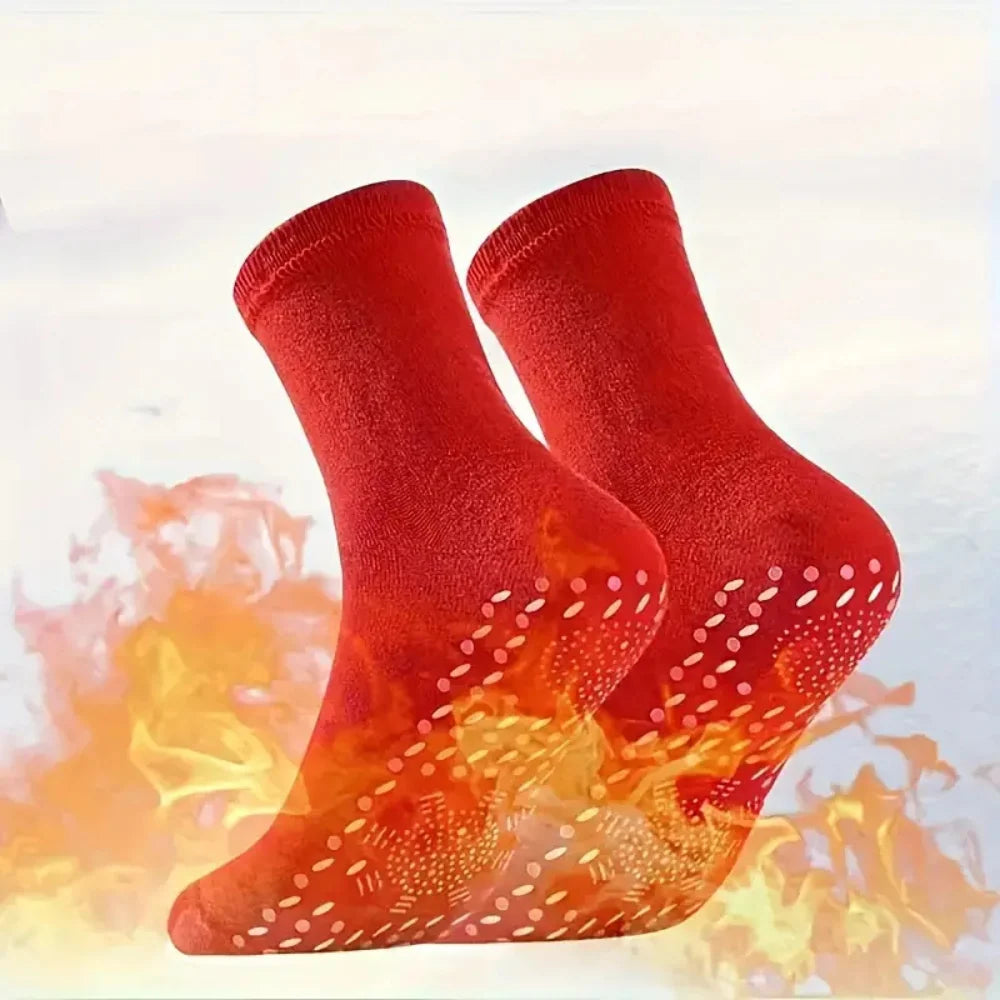 Heated Socks Rechargeable Battery Adjustable Heat Levels