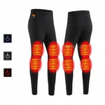 Heated Thermal Underwear Set USB Rechargeable 3 Heat Settings