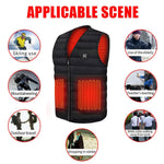 Heated Vest 5-Zone Heating 3 Heat Settings