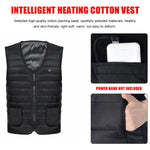 Heated Vest 5-Zone Heating 3 Heat Settings
