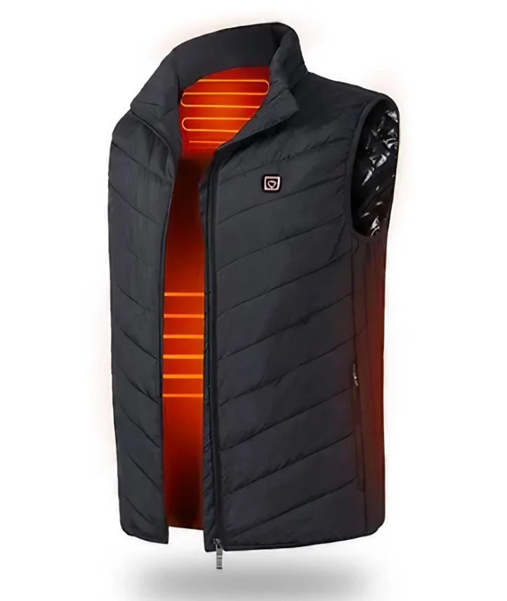 Heated Vest Adjustable Heat & 12-Hour Warmth