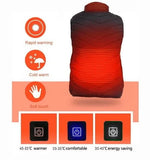 Heated Vest Adjustable Heat & 12-Hour Warmth
