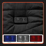 Heated Vest Graphene Zones USB-Powered Adjustable Heat