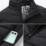 Heated Vest Graphene Zones USB-Powered Adjustable Heat