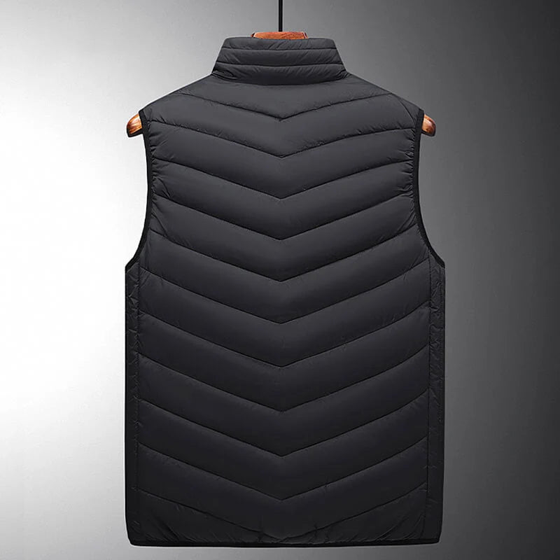 Heated Vest Graphene Zones USB-Powered Adjustable Heat